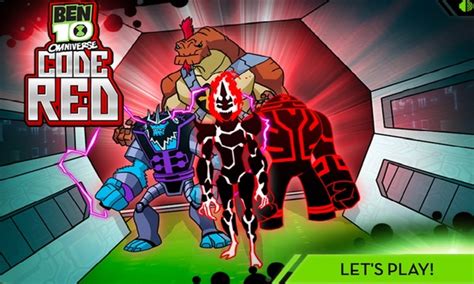 ben 10 omniverse code red jogo